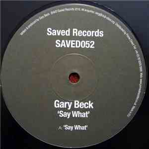 Gary Beck - Say What