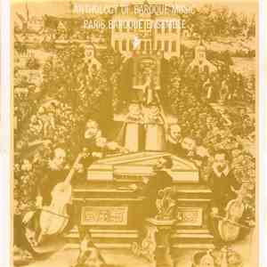 Paris Baroque Ensemble - Anthology Of Baroque Music