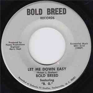 Bold Breed Featuring B. G.  - Mood For Love / Let Me Down Easy