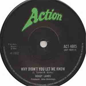 Hoagy Lands - Why Didn't You Let Me Know