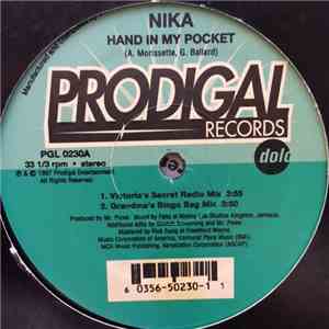 Nika  - Hand In My Pocket