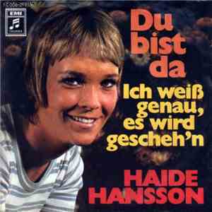 Haide Hansson - Du Bist Da