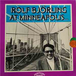 Rolf Björling - Rolf Björling At Minneapolis Orchestra Hall
