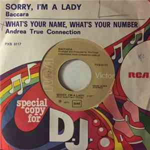 Baccara / Andrea True Connection - Sorry, I'm A Lady / What's Your Name,Wha ...