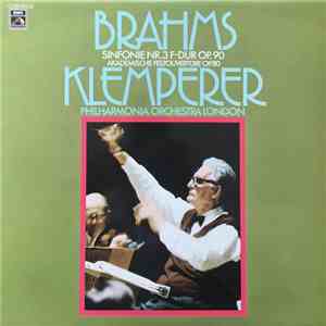 Brahms, Philharmonia Orchestra, Otto Klemperer - Sinfonie Nr. 3 F-dur op. 9 ...