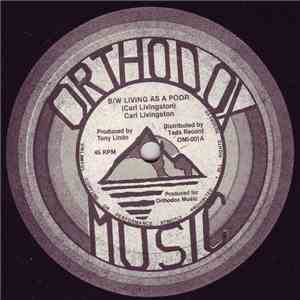 Carl Livingston / Ansel Collins - Living As A Poor / Dark Shadows