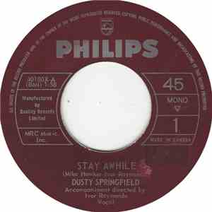 Dusty Springfield - Stay Awhile