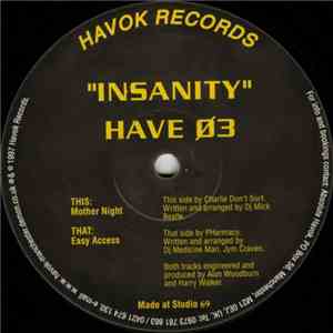 PHarmacy / Charlie Don't Surf - Insanity EP