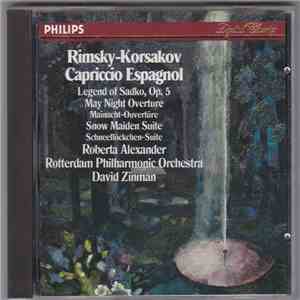 Rimsky-Korsakov, Roberta Alexander, David Zinman, Philharmonie De Rotterdam ...