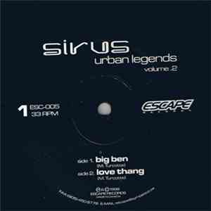 Sirus - Urban Legends Volume .2