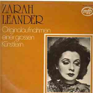 Zarah Leander - Originalaufnahmen Einer Großen Künstlerin