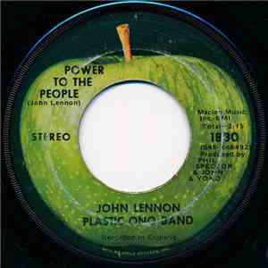 John Lennon, Plastic Ono Band - Power To The People