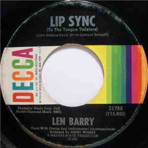 Len Barry - Lip Sync  (To The Tongue Twisters)