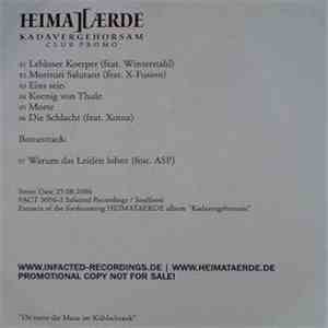 Heimatærde - Kadavergehorsam