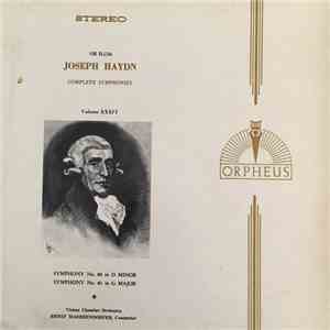 Joseph Haydn - Complete Symphonies Volume XXXVI