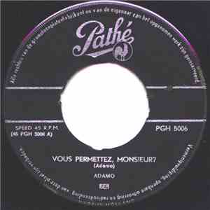 Adamo - Vous Permettez, Monsieur? / Dans Le Vert De Ses Yeux