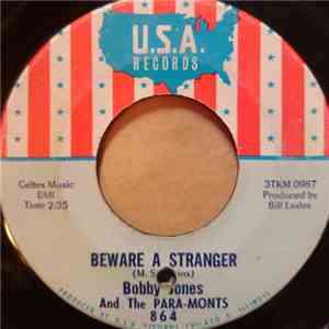 Bobby Jones  And The Para-Monts - Beware The Stranger / Check Me Out