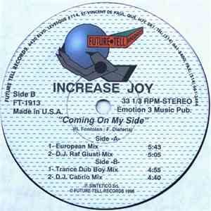 Increase Joy - Coming On My Side