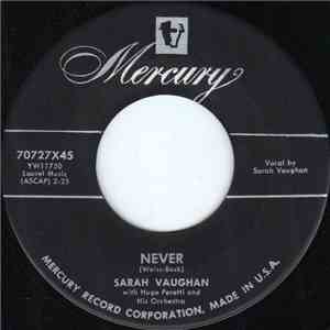 Sarah Vaughan - Never / C'Est La Vie