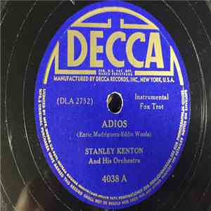 Stan Kenton And His Orchestra - Adios / Taboo