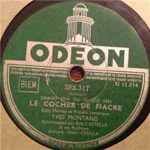 Yves Montand - Sensationnel / Le Cocher du Fiacre