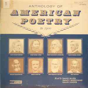Various - Anthology Of American Poetry To 1900
