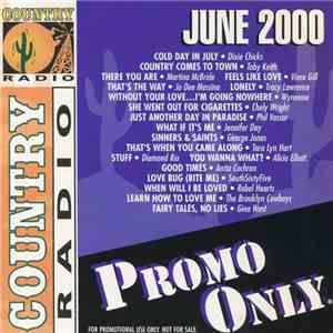 Various - Promo Only Country Radio: June 2000