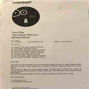 Tom Ellis - The Colour Red EP