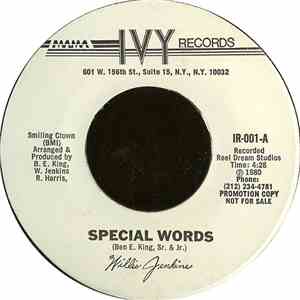 Willie Jenkins - Special Words / I Can Handle It