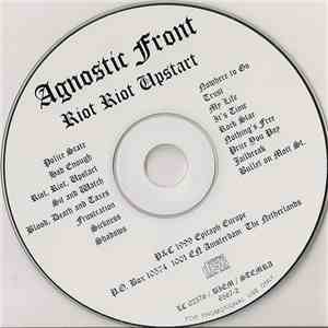 Agnostic Front - Riot, Riot, Upstart