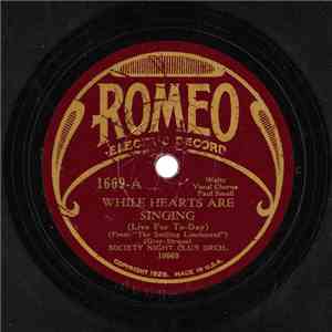 Society Night Club Orch. - While Hearts Are Singing / When The Moon Comes O ...