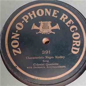 Colonial Quartette - Characteristic Negro Medley
