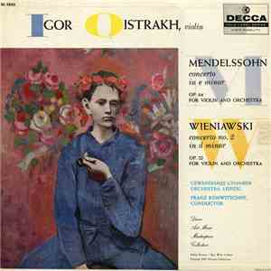 Igor Oistrakh, Gewandhaus Chamber Orchestra, Leipzig, Franz Konwitschny - M ...