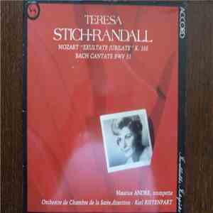 Mozart - Teresa Stich-Randall, Orchestre De Chambre De La Sarre, Karl Riste ...