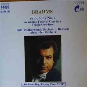 Johannes Brahms, Alexander Rahbari, Belgian Radio And Television Philharmon ...