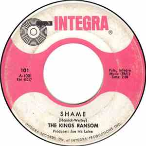 The Kings Ransom - Shame / Here Today Gone Tomorrow