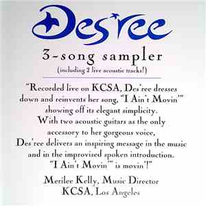 Des'ree - 3-Song Sampler (Including 2 Live Acoustic Tracks!)
