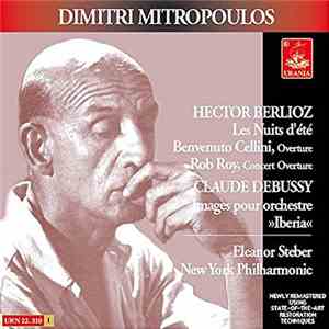 Dimitri Mitropoulos, Hector Berlioz, Claude Debussy, Eleanor Steber, The Ne ...