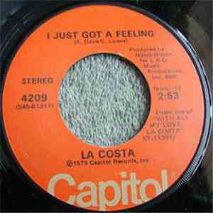 La Costa - I Just Got A Feeling / Let's Talk It Over