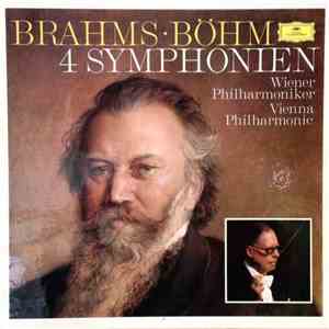 Brahms, Böhm, Wiener Philharmoniker - 4 Symphonien