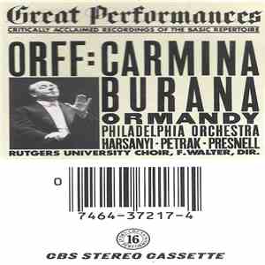 Orff, Ormandy, Philadelphia Orchestra - Carmina Burana