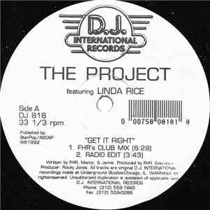 The Project  Featuring Linda Rice - Get It Right
