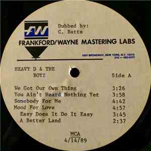 Heavy D & The Boyz - Big Tyme (Alternative Versions)