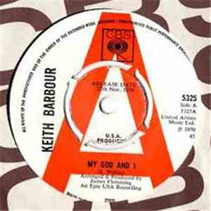 Keith Barbour - My God And I