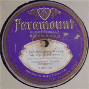 Paramount Dance Orchestra  - I Just Roll Along / Dream Kisses