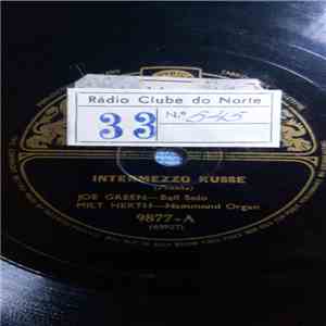 Joe Green , Milt Herth - Intermezzo Russe / A Bunch Of Rose