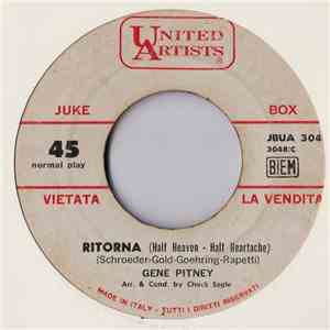 Gene Pitney - Ritorna (Half Heaven - Half Heartache)