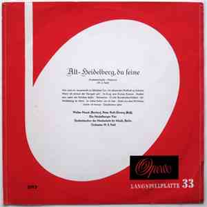 Die Heidelberger Vier, Studentenchor Der Hochschule Für Musik Berlin, Orche ...