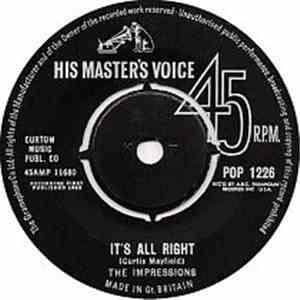 The Impressions - It's All Right