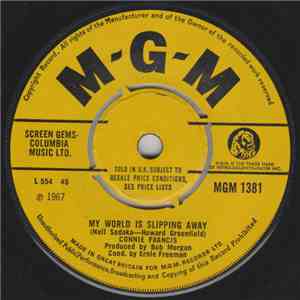 Connie Francis - My World Is Slipping Away